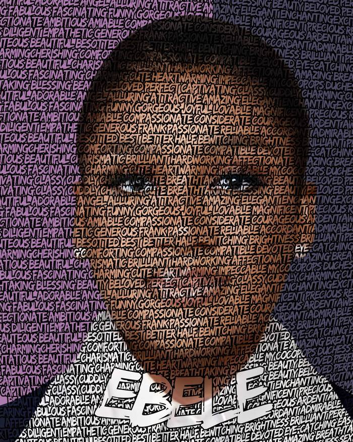 Typography Portrait